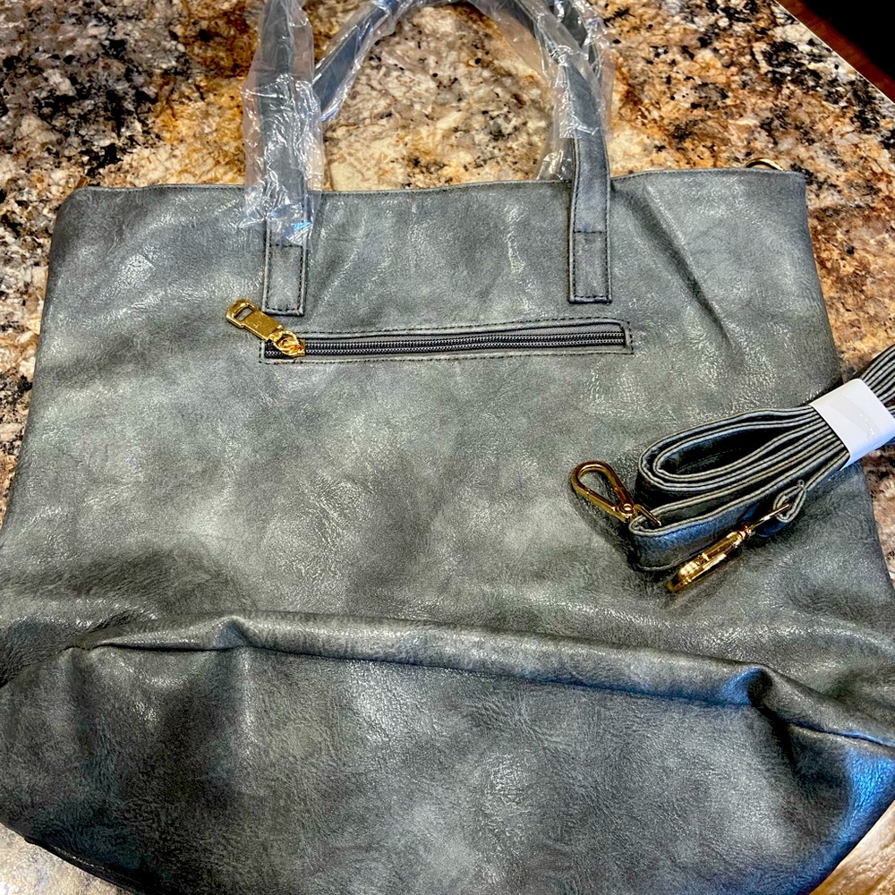 Faux Leather Purse